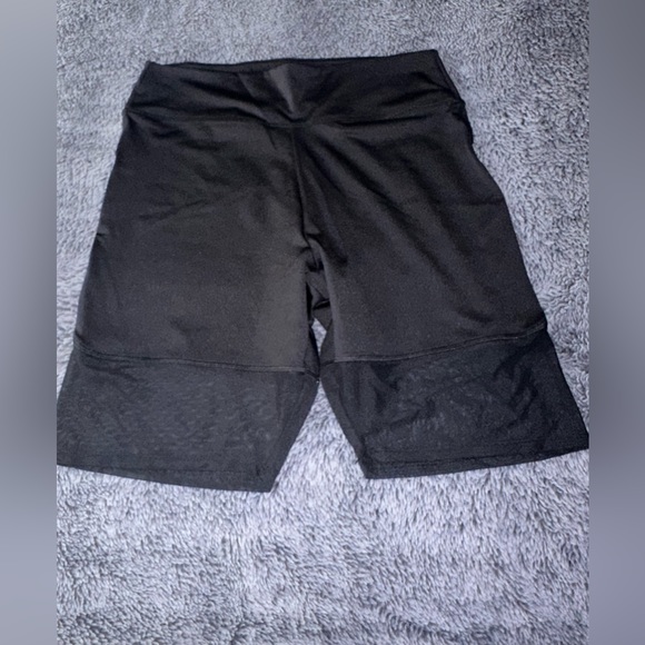 PINK Victoria's Secret Pants - Pink ultimate bike shorts with mesh bottoms